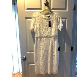 Lulu’s white lace dress